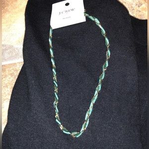 J. Crew Ribbon Wrapped Necklace